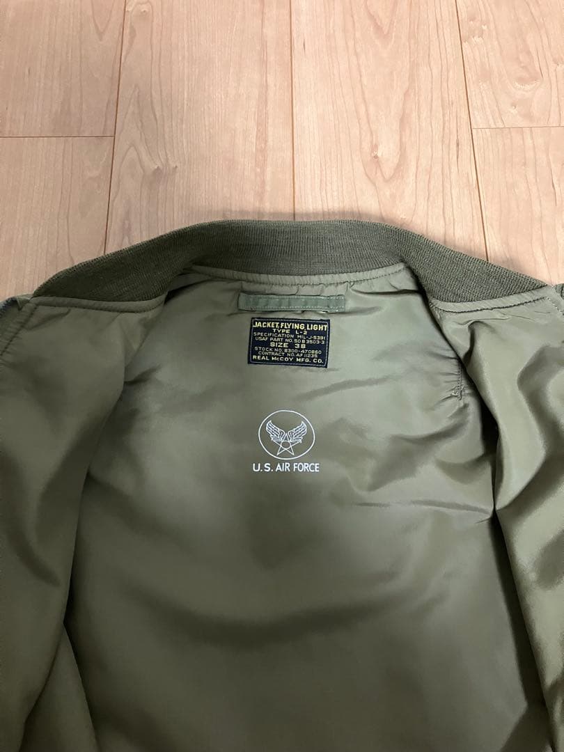 極美品　タグ付　THE REAL McCOY’S L-2 サイズ38 M