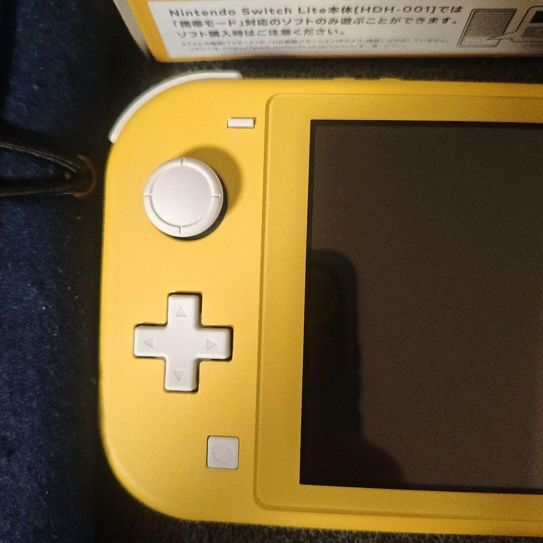 Nintendo Switch Lite イエロー 本体　美品