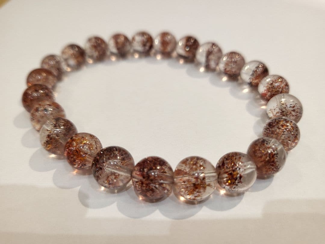 レピドクロサイトインクォーツ 約8mm ブレスレット