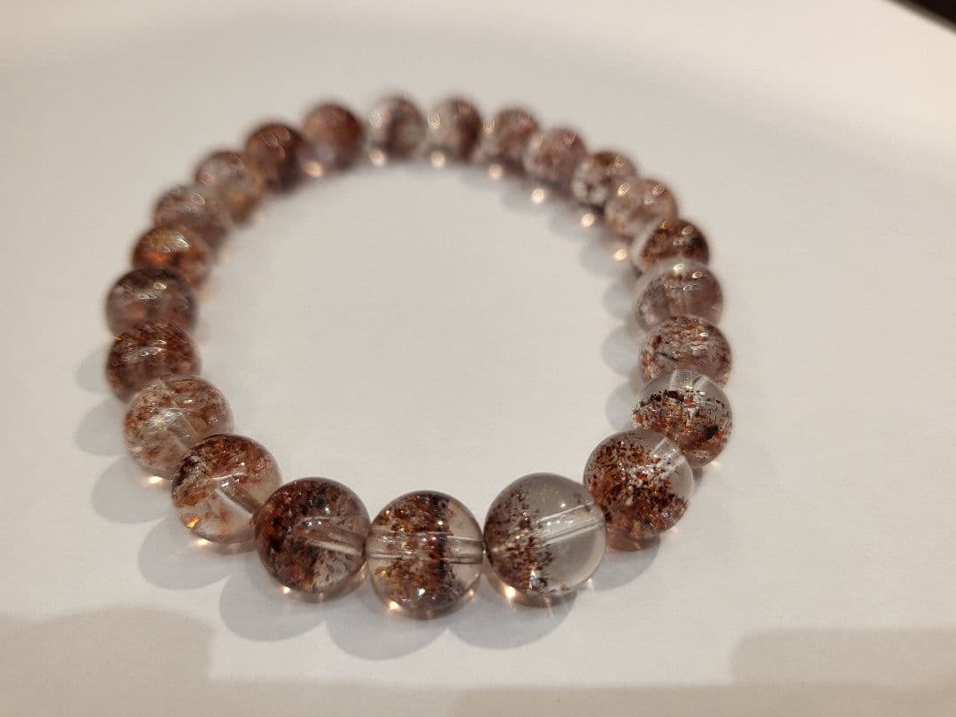 レピドクロサイトインクォーツ 約8mm ブレスレット