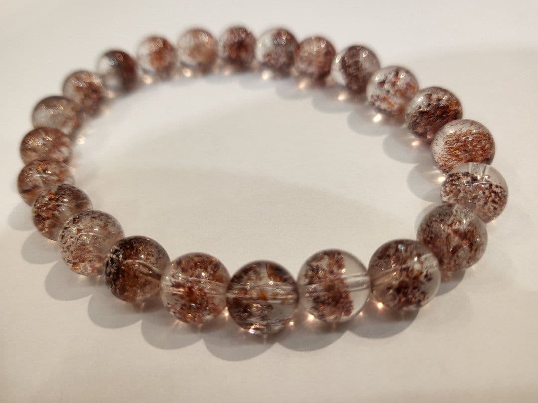 レピドクロサイトインクォーツ 約8mm ブレスレット