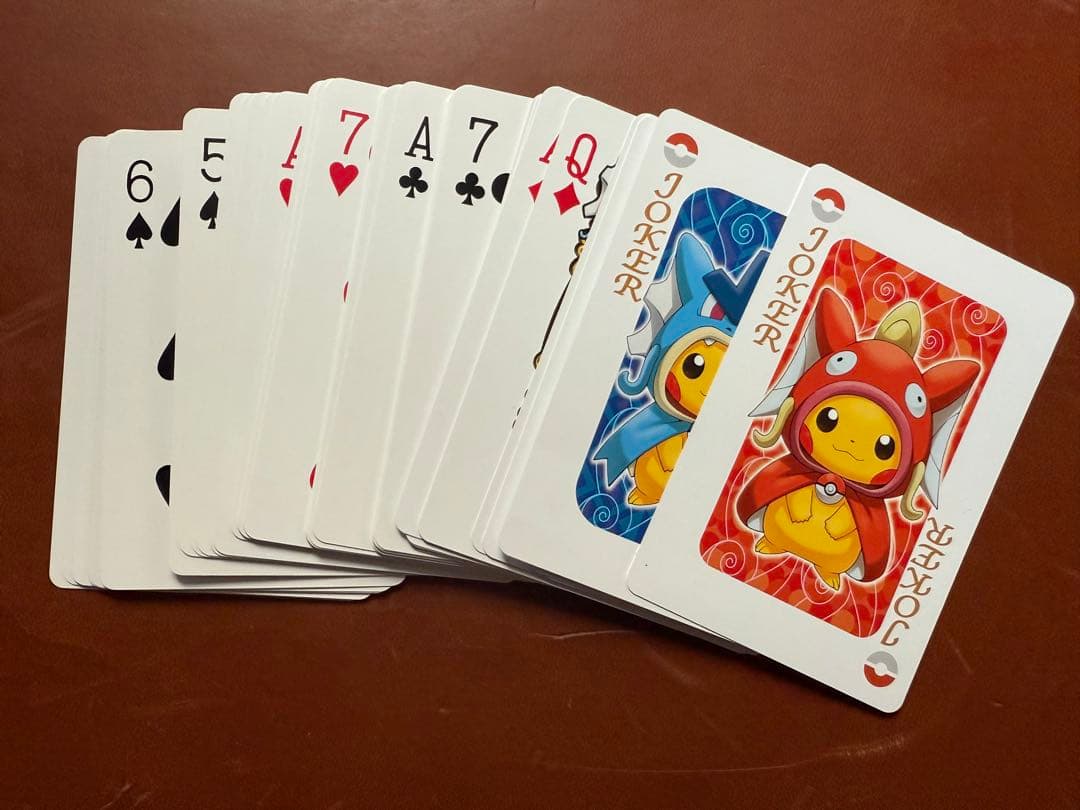 ポケモンセンター ヒロシマ限定 トランプ ピカチュウ ポンチョ