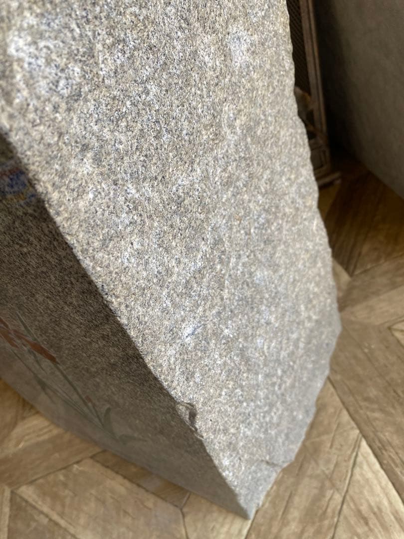 石の傘立て　御影石　石