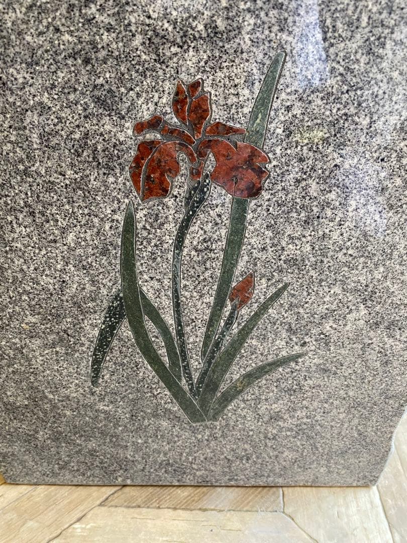 石の傘立て　御影石　石