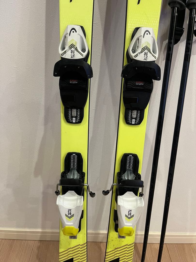 HEAD SUPER SHAPE 150cm ジュニア　 ストック付