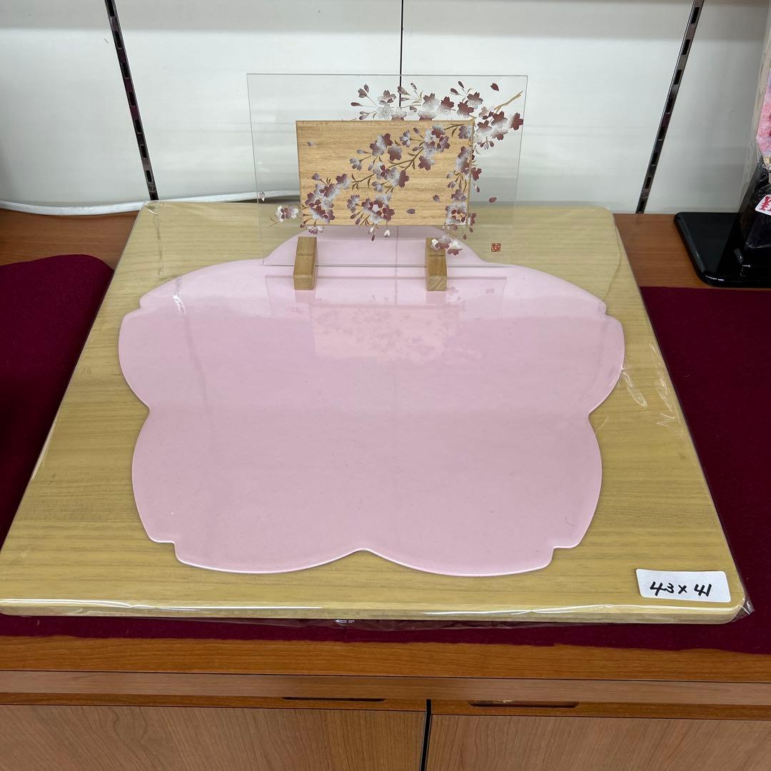 【347】ひな祭り＊飾台屏風セット＊p