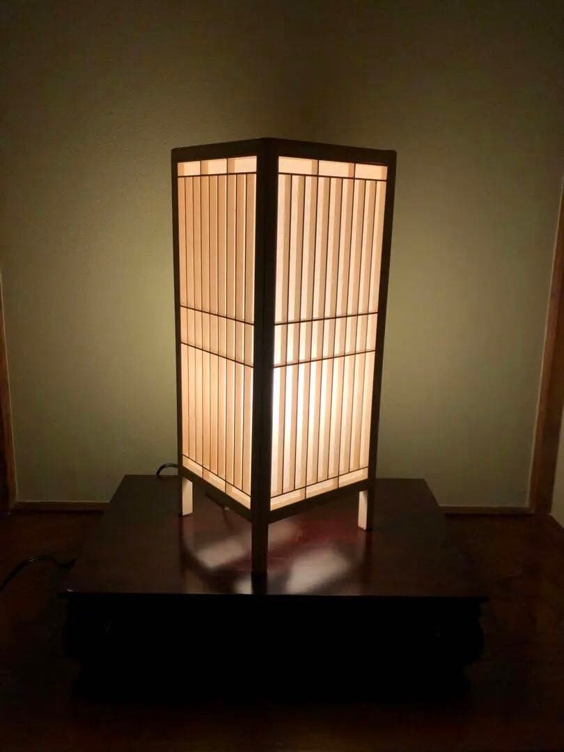 行灯　フロアスタンド　あんどん　組子