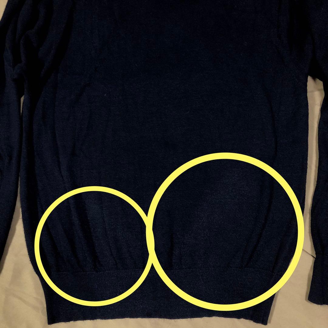 BALLANTYNE シルクコットン　子猫デザイン　ニットセーター