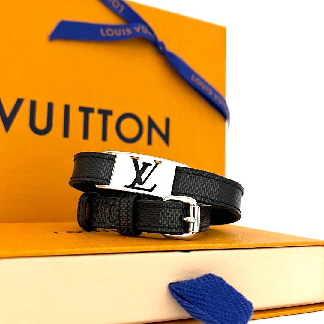 極上美品✨ルイヴィトン ダミエグラフィット ブラスレ サインイット ブレスレット