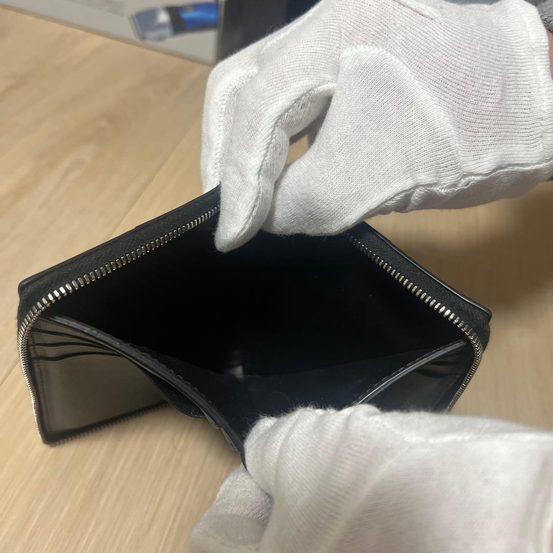 超美品　BOTTEGA VENETA カセットジップアラウンドウォレット　財布