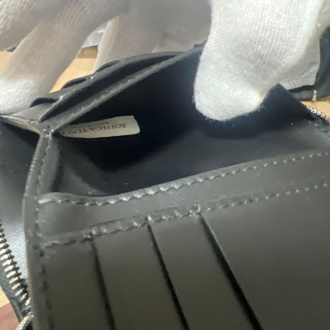超美品　BOTTEGA VENETA カセットジップアラウンドウォレット　財布