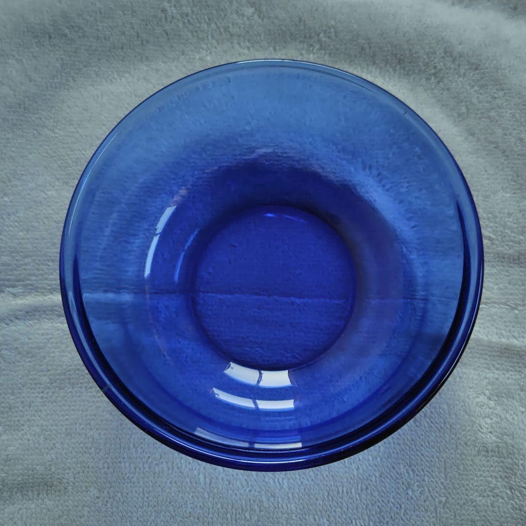 アルコロック ガラスプレート ガラスボウル コバルトブルー まとめ売り