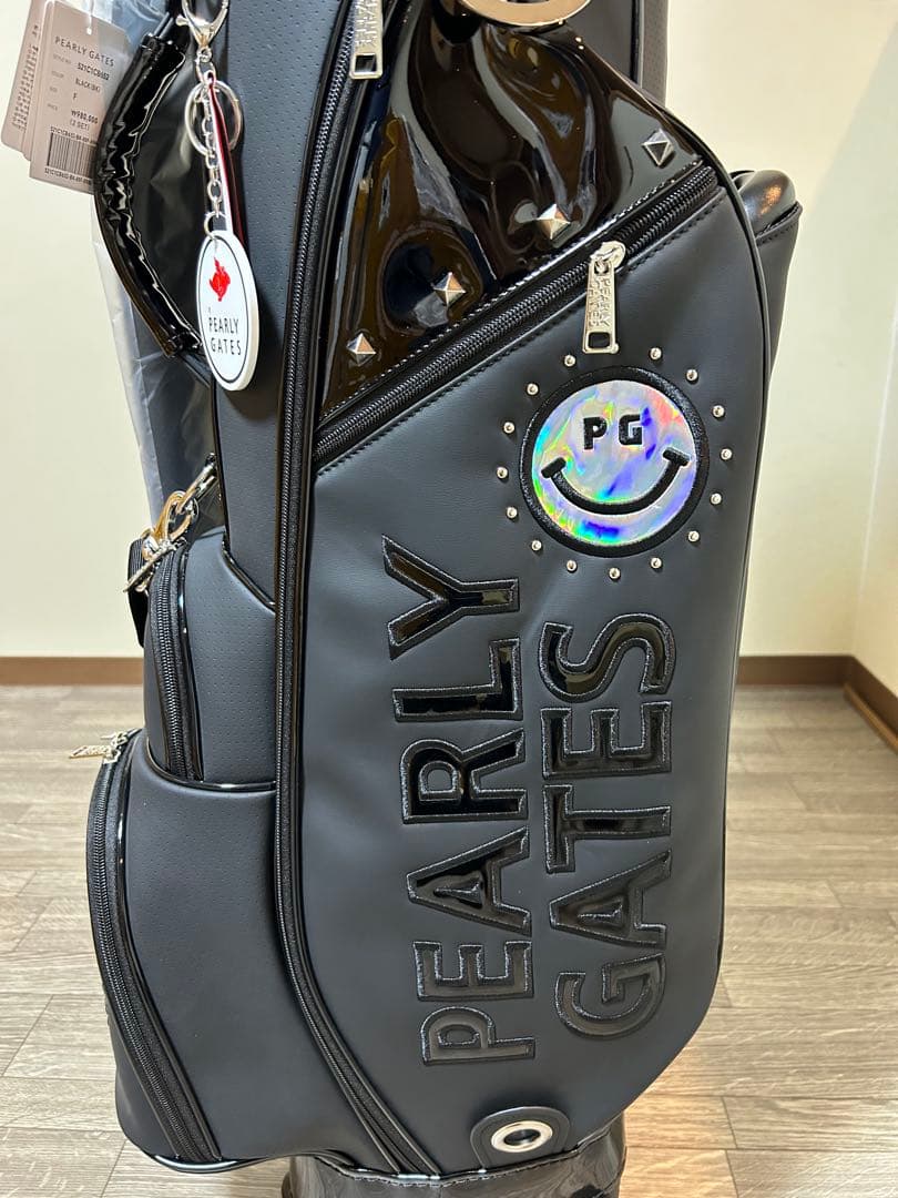 PEARLY GATES パーリーゲイツ　キャスター付キャディバック未使用タグ付