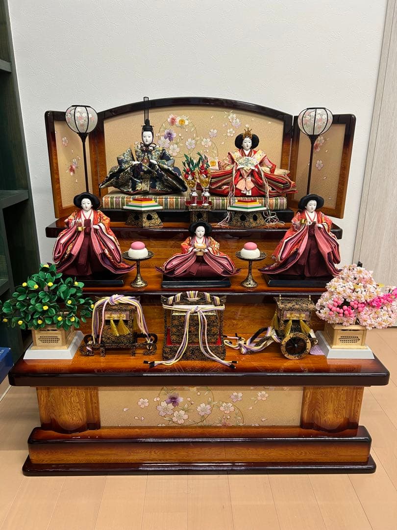 雛人形セット 三段飾り