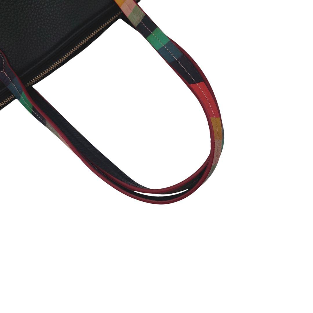 【極美品】ポールスミス　レザー トートバッグ マルチカラー 　メンズ　レディース