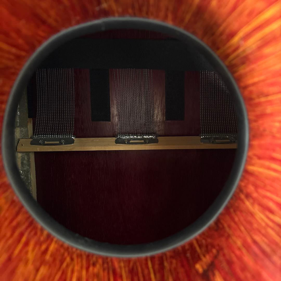 Pearl 木製カホン 赤