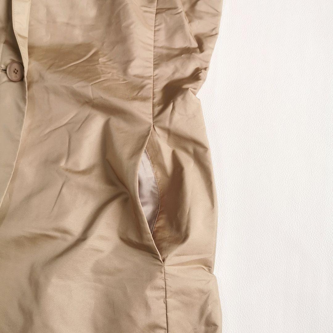 現行/完売品【美品✨】アマカ 3WAYコート ベルト 撥水 ベージュ 40