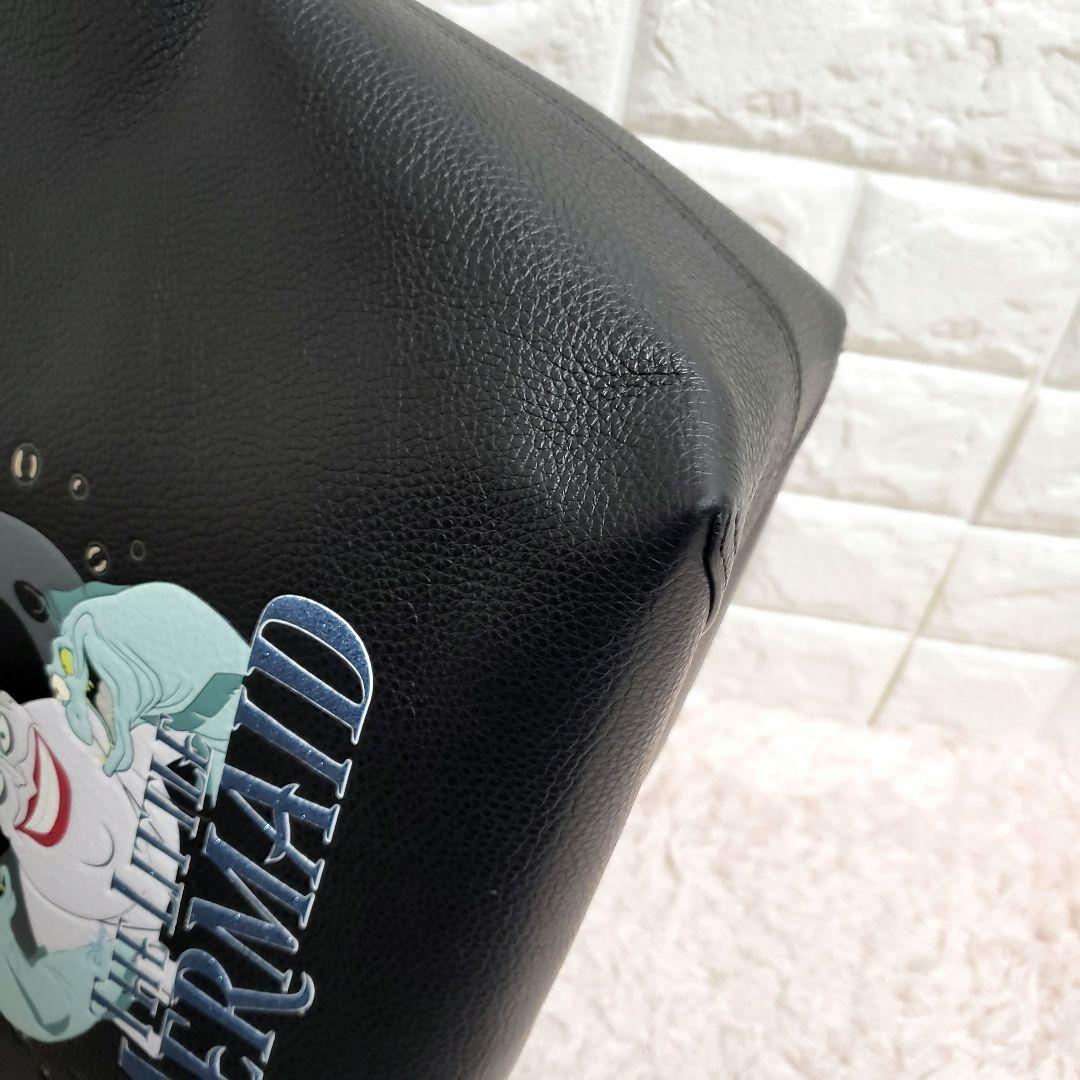 COACHコーチ ディズニー リトルマーメイド アースラ トートバッグA4可美品