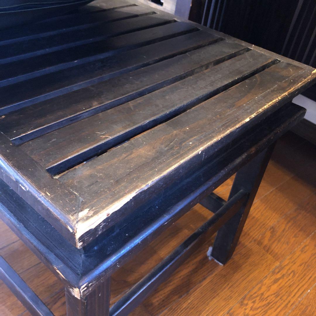 アジアン ヴィンテージ ワーク用デスク&チェア 店舗用ディスプレイにも