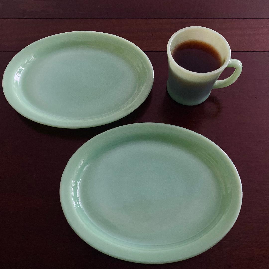 ファイヤーキング ノンパーテーションプラッター２枚 ジェダイ GLASS刻印