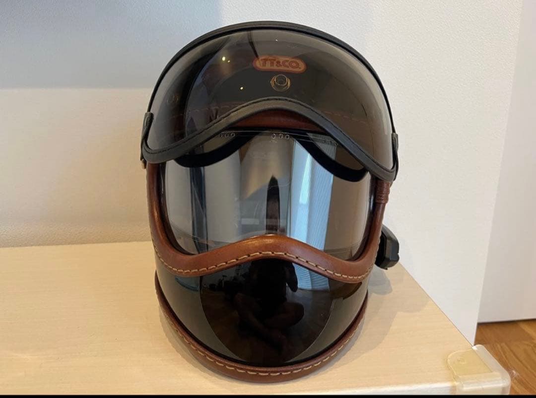 tt&co トゥカッター レザー ヘルメット&シールド&バイザー ＋その他