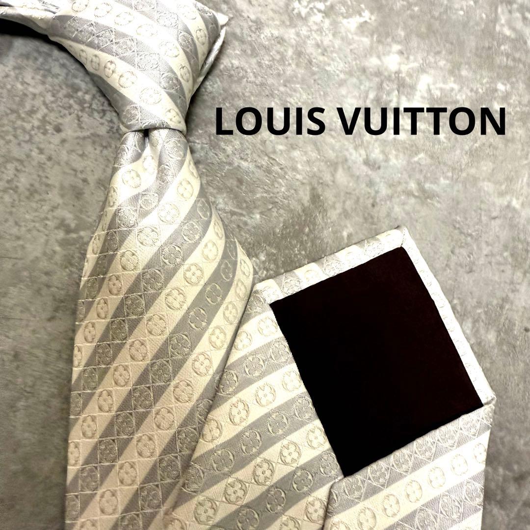 LOUIS VUITTON ルイヴィトン ネクタイ レジメンタル シルク 結婚式