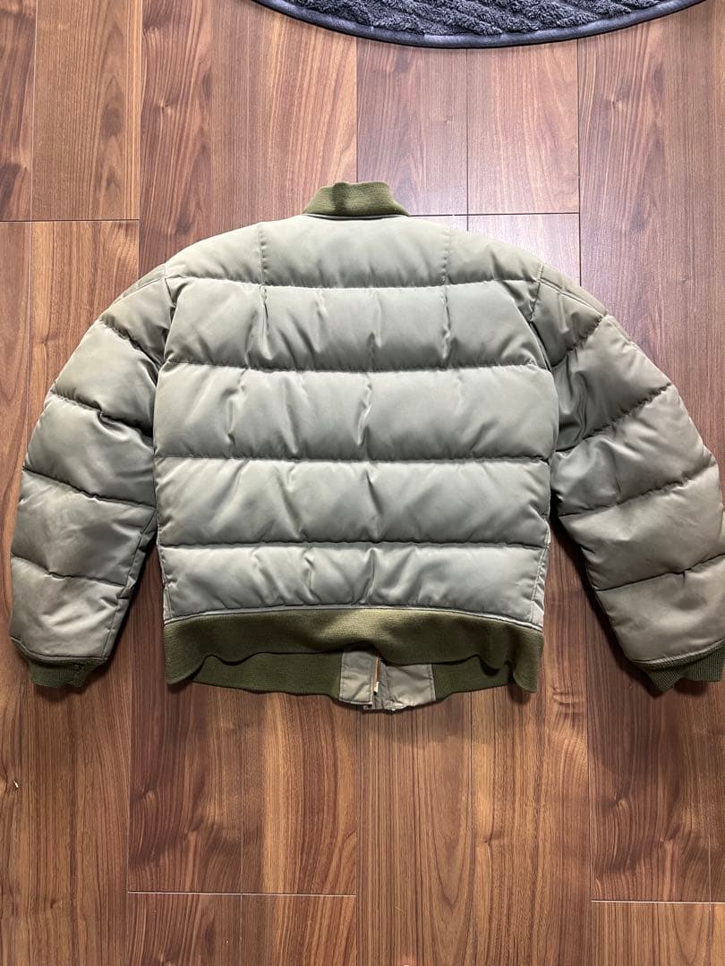 エヴィス 道楽　 オリーブグリーン MA-1ジャケット サイズ38