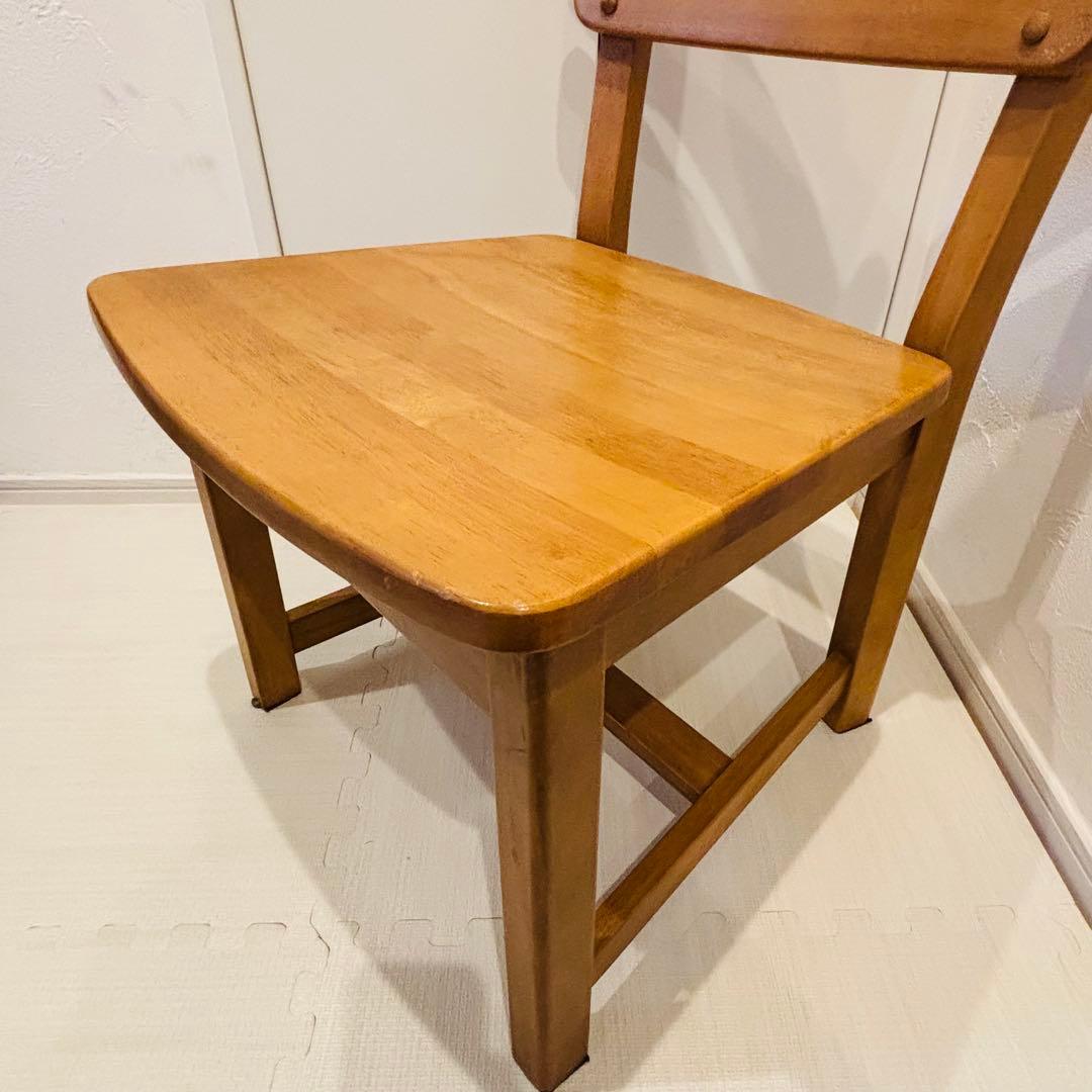 karimoku RUSTIC 子供用 木製チェア レトロ カリモク A