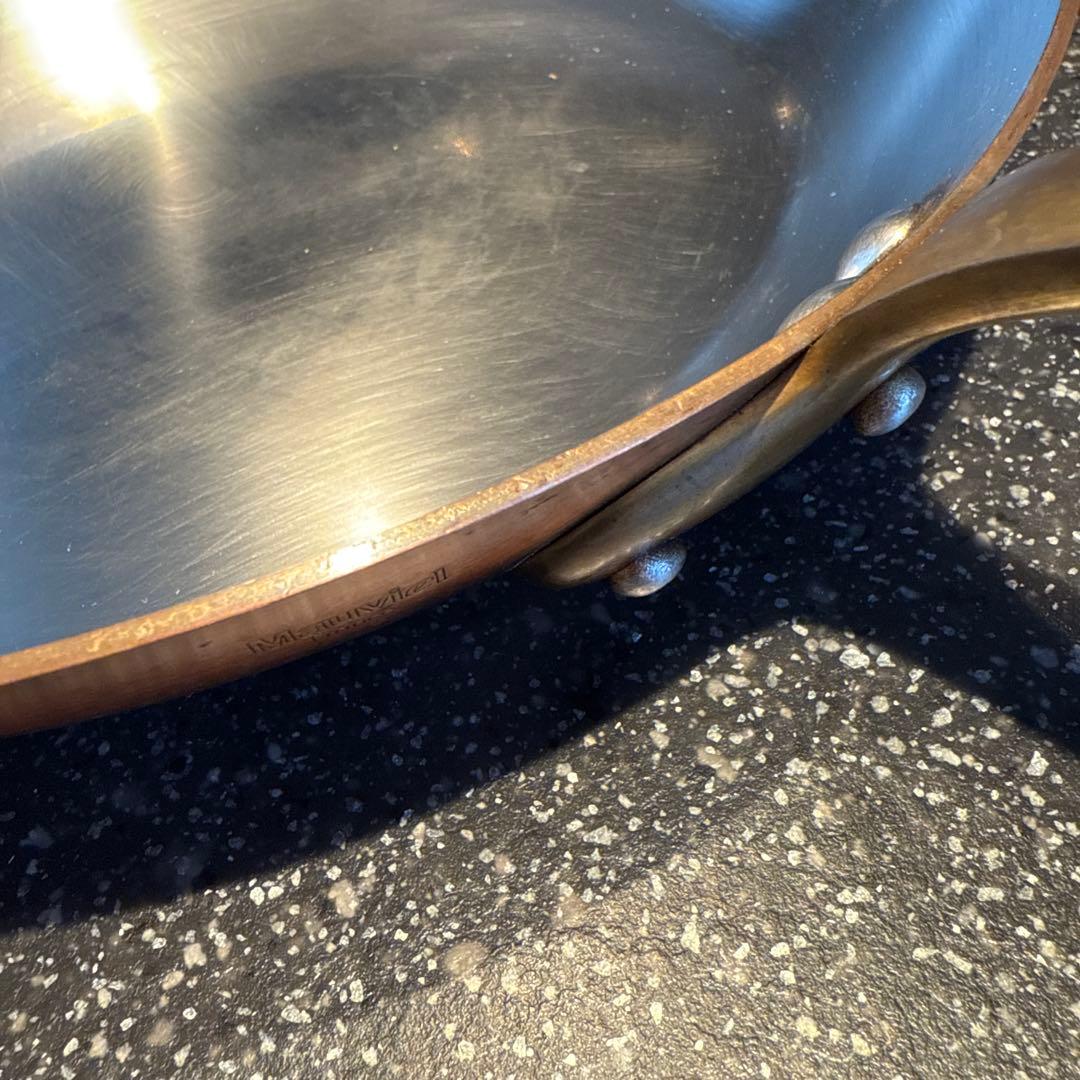 【美品】Mauviel純銅製片手フライパン26cm