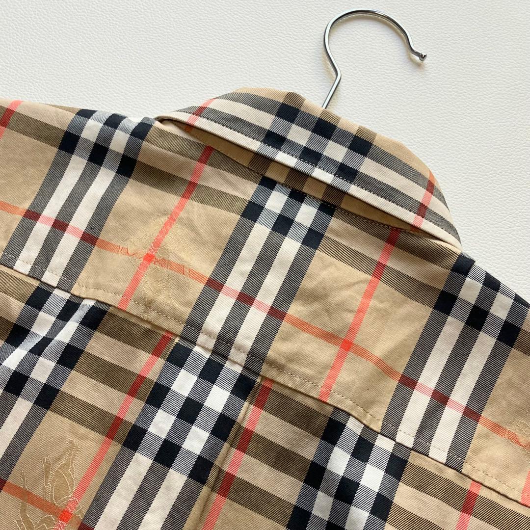 美品　BURBERRYS シャドーホース　シャツ　ノバチェック　Large