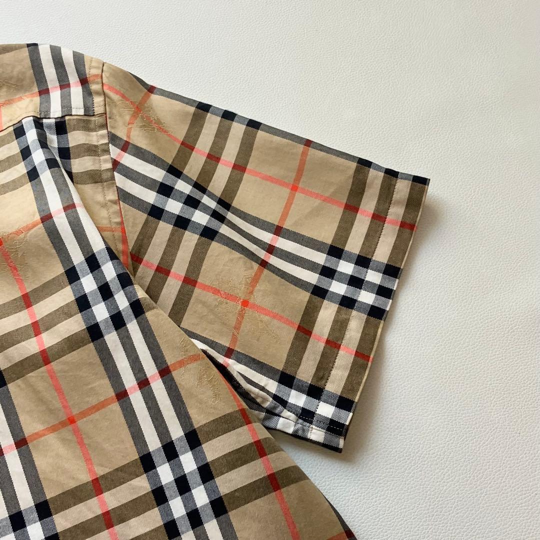 美品　BURBERRYS シャドーホース　シャツ　ノバチェック　Large
