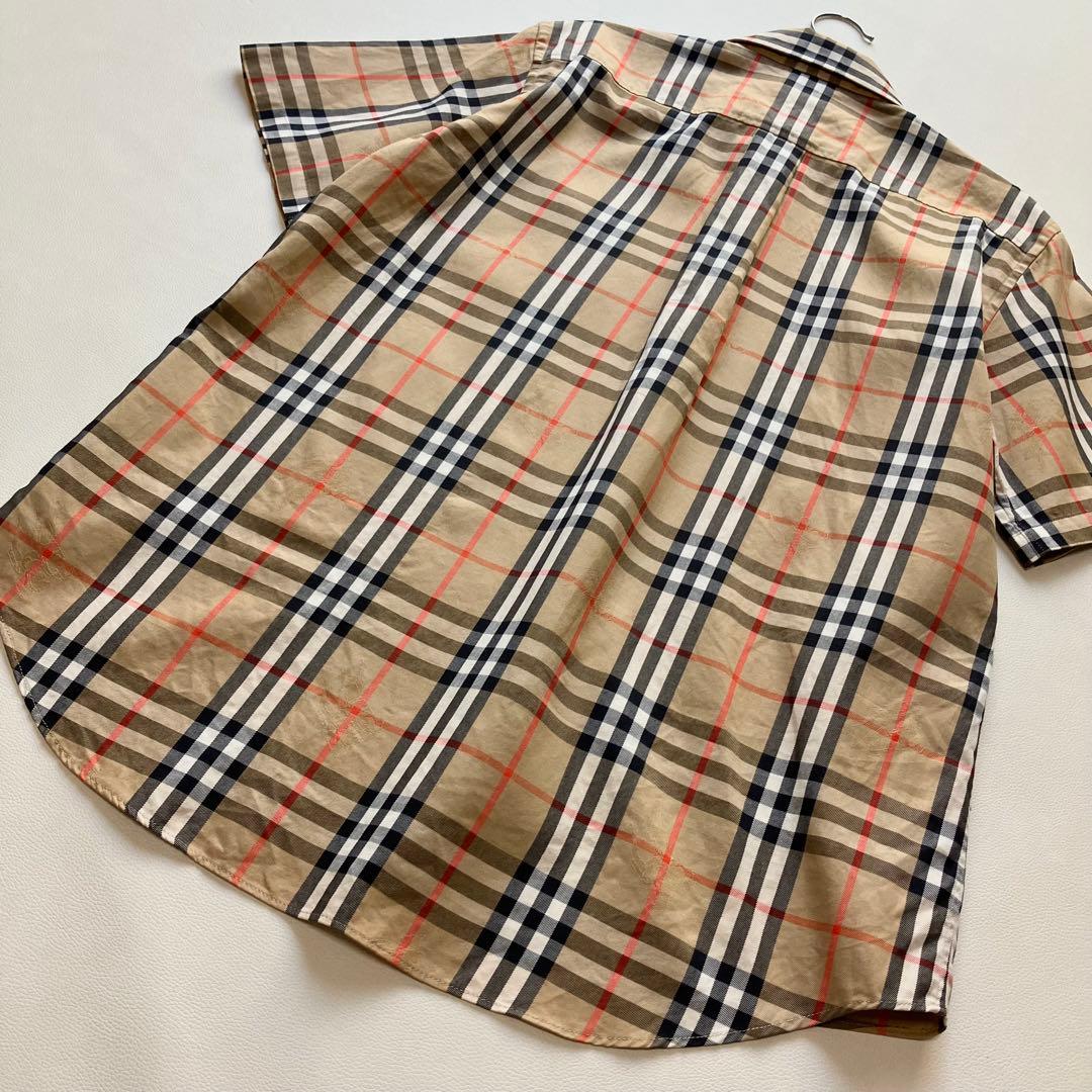 美品　BURBERRYS シャドーホース　シャツ　ノバチェック　Large