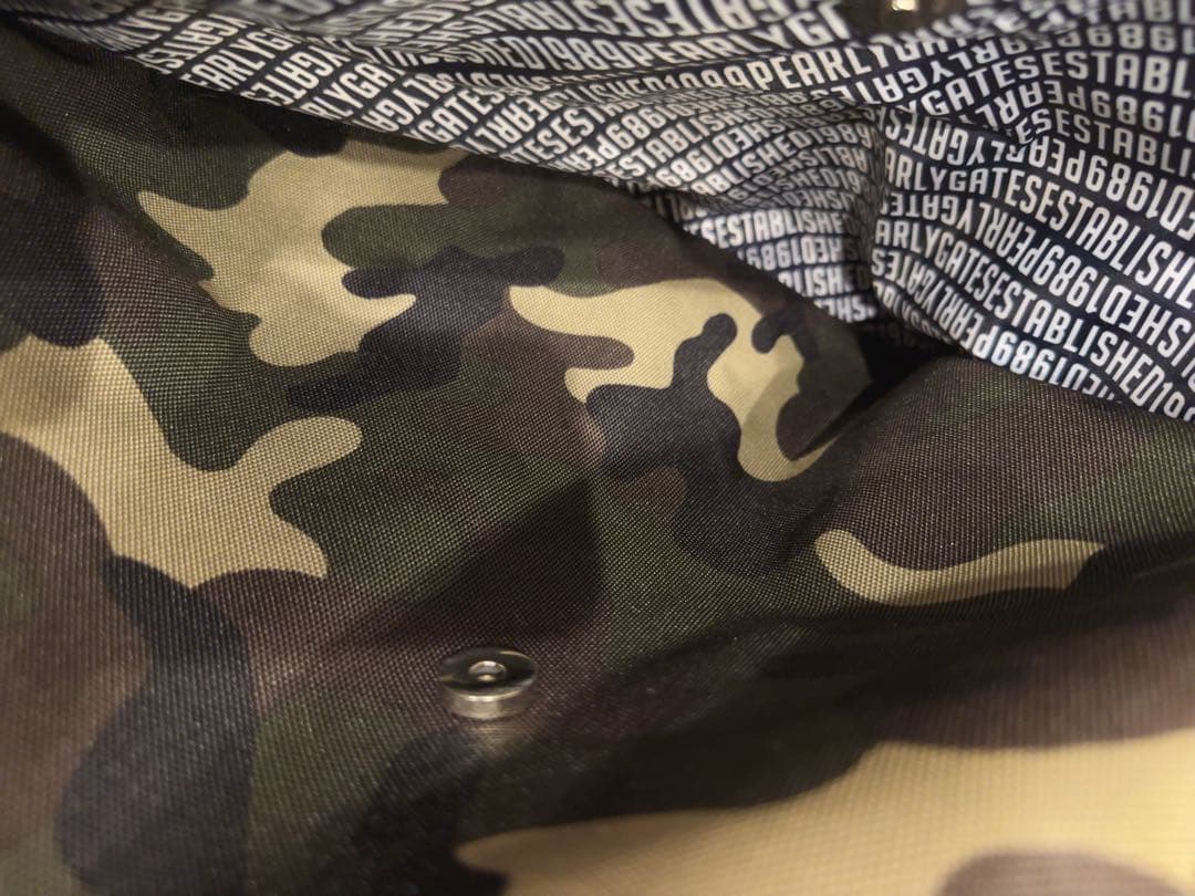 PEARLY GATES 迷彩柄 カモフラゴルフロッカーバッグ