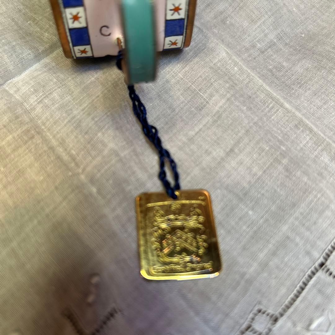 未使用　1996シャルロット ディ ヴィータミニチュアティーポットフクロウと子猫