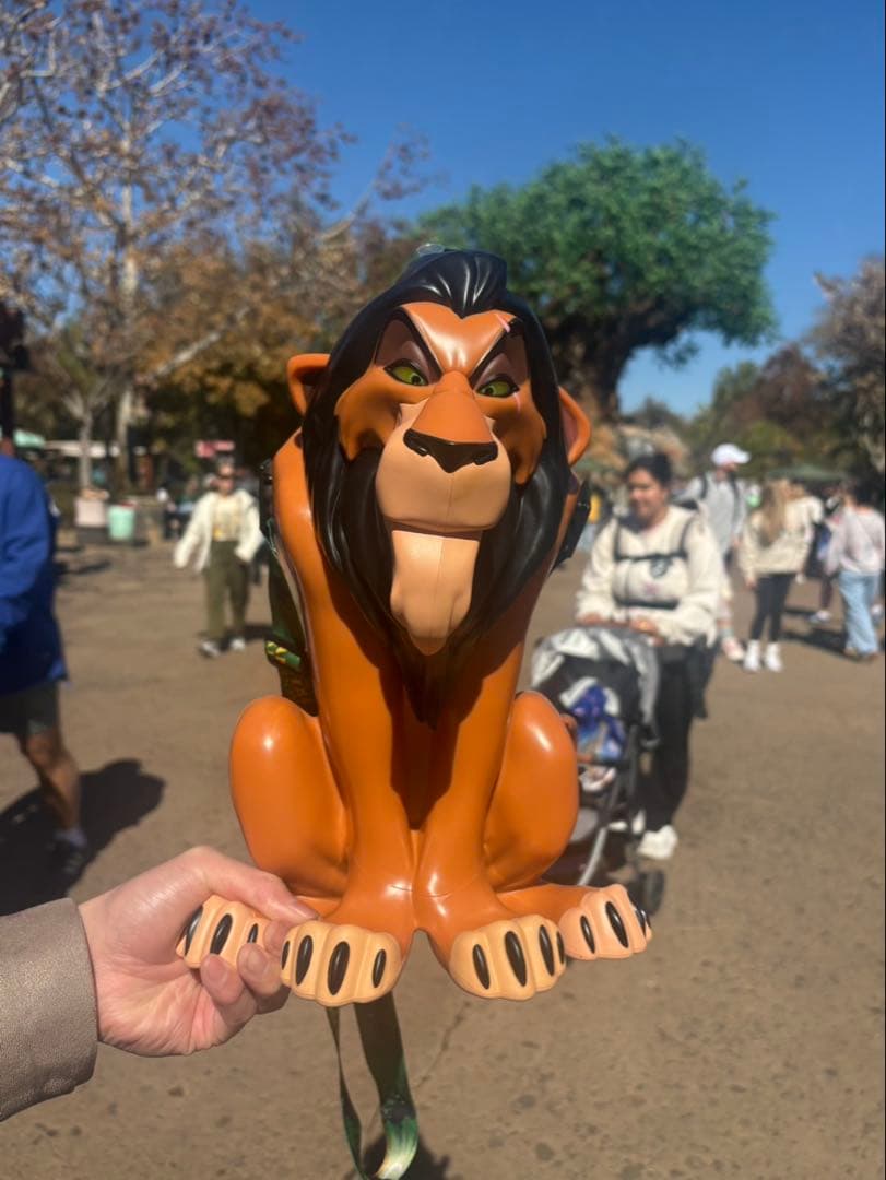 WDW ライオンキング　スカーポップコーンバケット