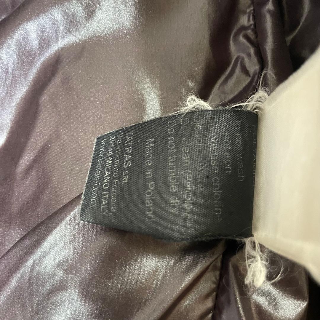 Y*o様 TATRAS フード付きダウンジャケット ダークブラウン　34サイズ