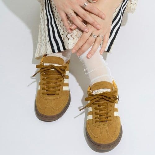 未使用 アディダス ハンドボール スペツィアル レザースニーカー スウェード