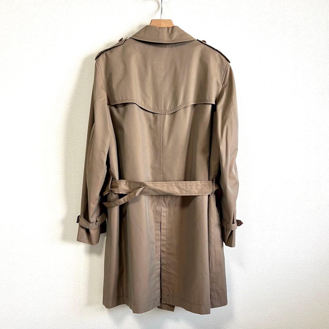 TOMORROWLAND シルク混 トレンチコート 48 光沢感 シルク30%