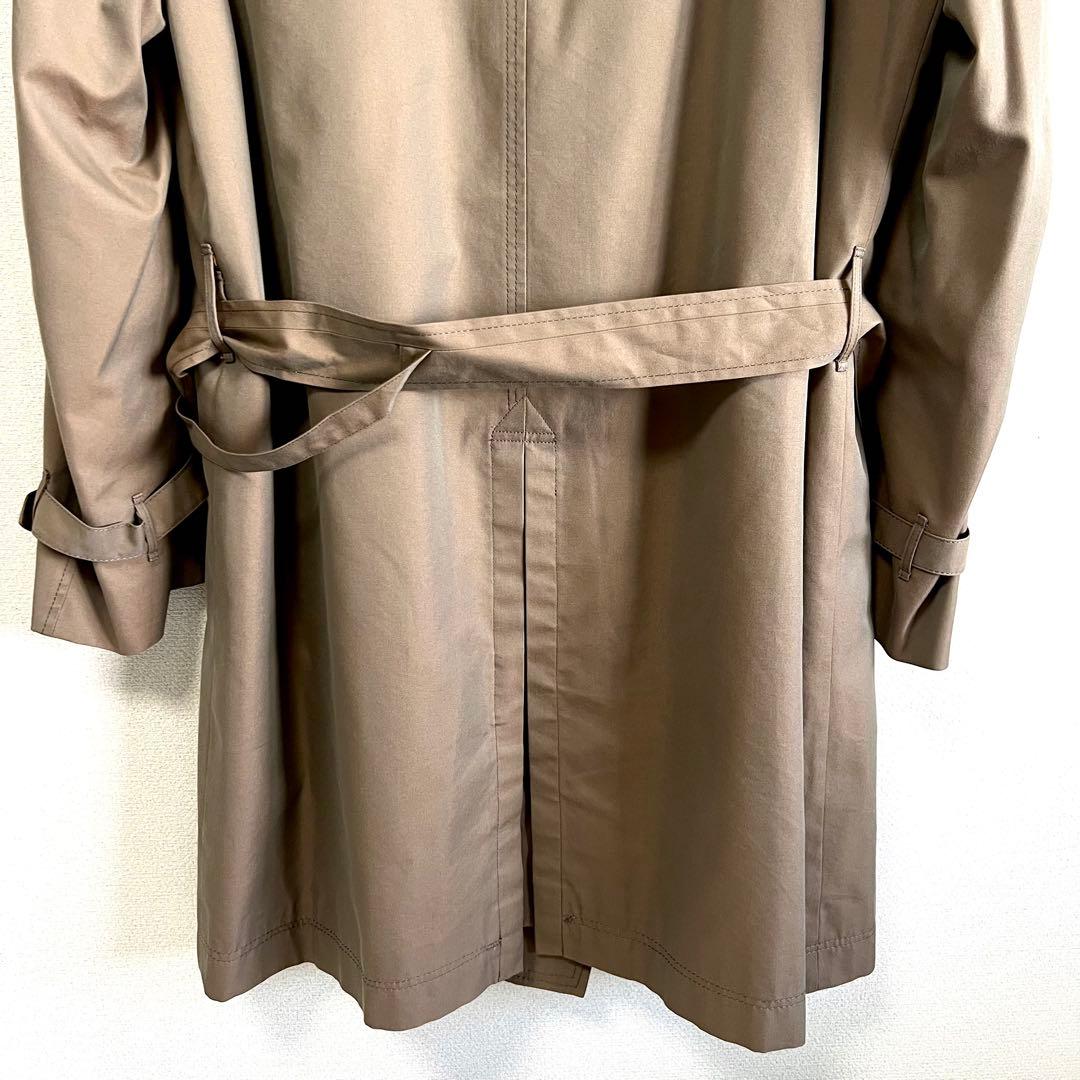 TOMORROWLAND シルク混 トレンチコート 48 光沢感 シルク30%