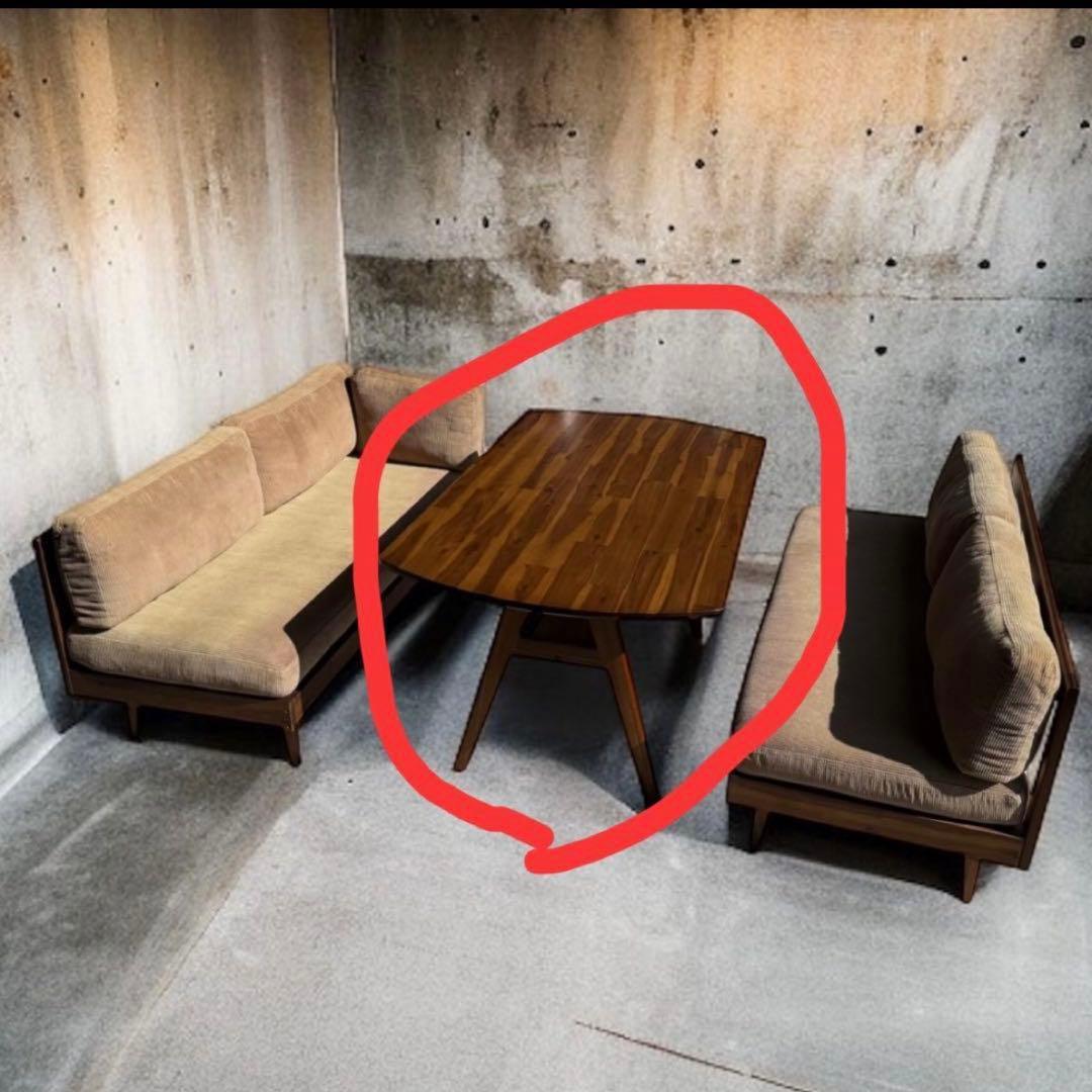 ハルHR825 ②/3 unico SWELLA テーブル　セット販売のみ