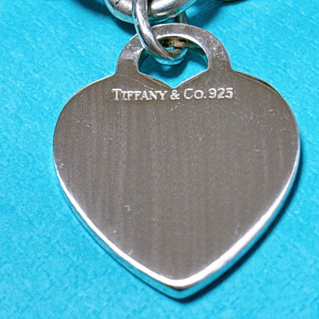 【美品】19.3cm ティファニー ハートタグ ブレスレット SV925