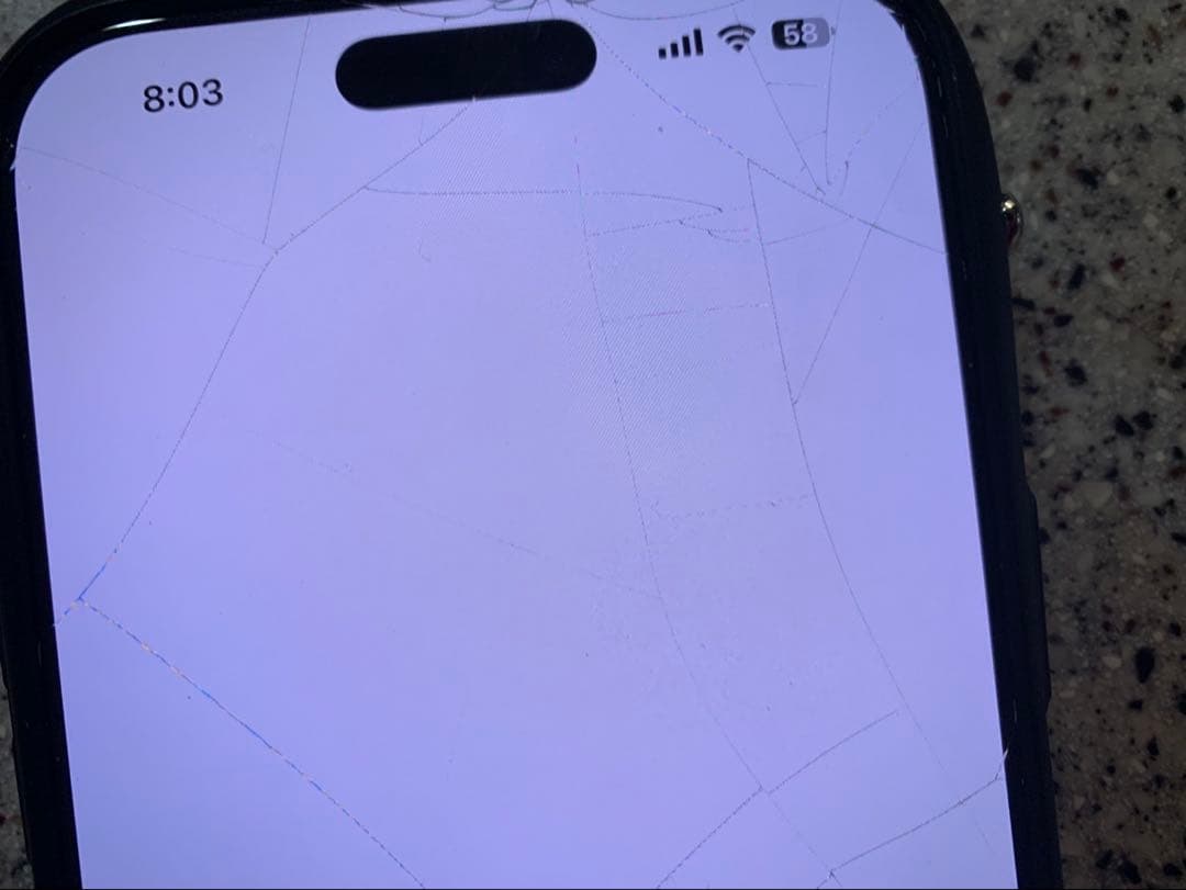 iPhone 16Pro Max 256GB 美品 画面割れ SIMフリー