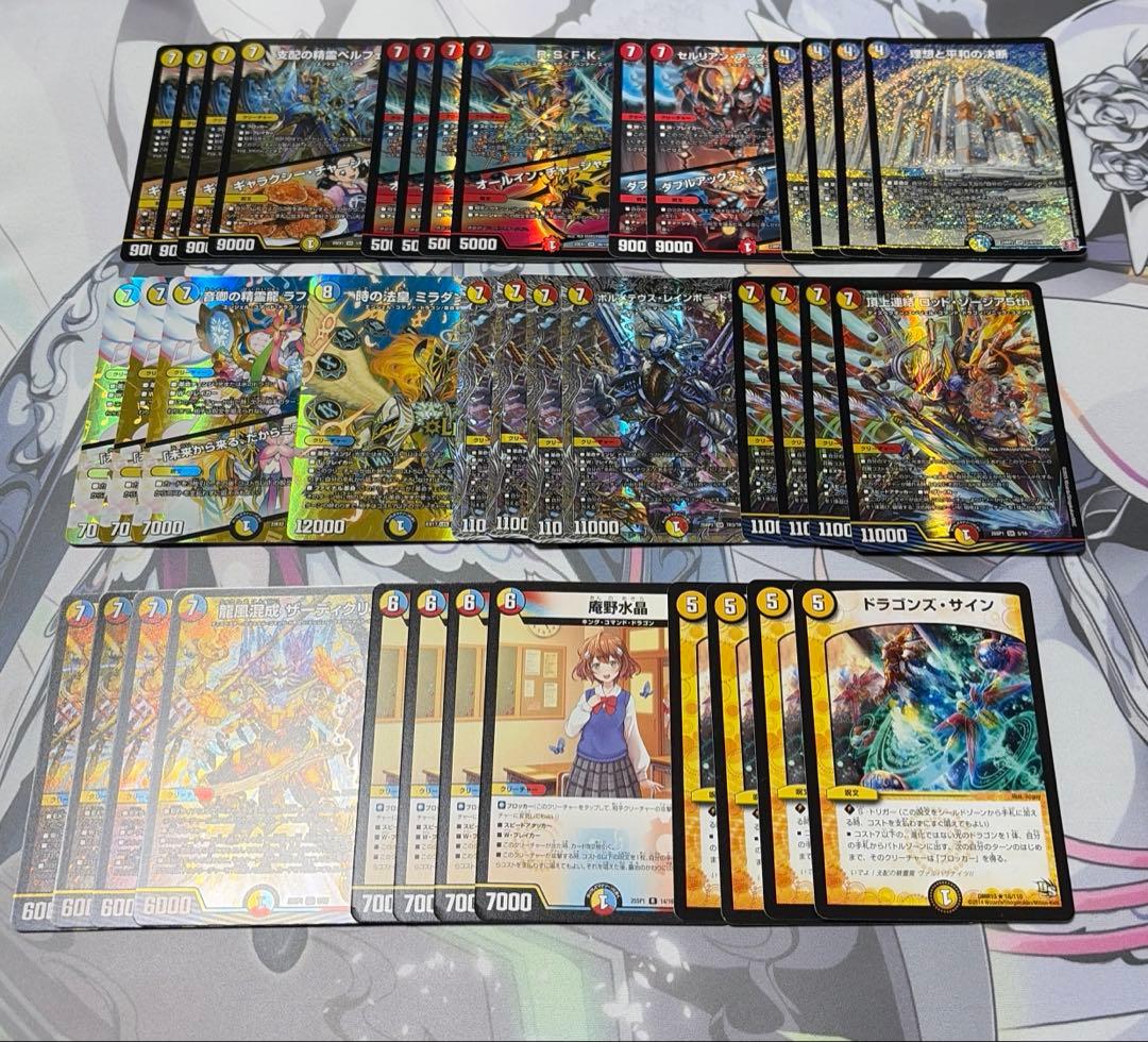 【2月12日まで限定価格】ラッカ庵野　デッキ　パーツ　デュエマ