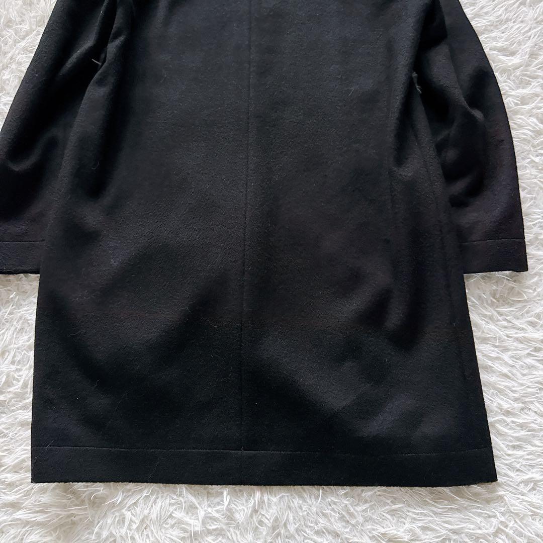 【Paul Smith】カシミヤ100% ステンカラーコート 黒 M 現行タグ