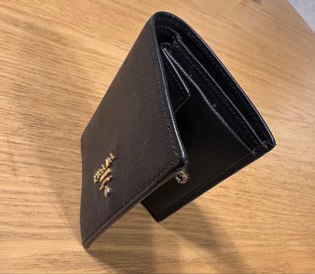 PRADA 財布 サフィアーノ メタル 二つ折り