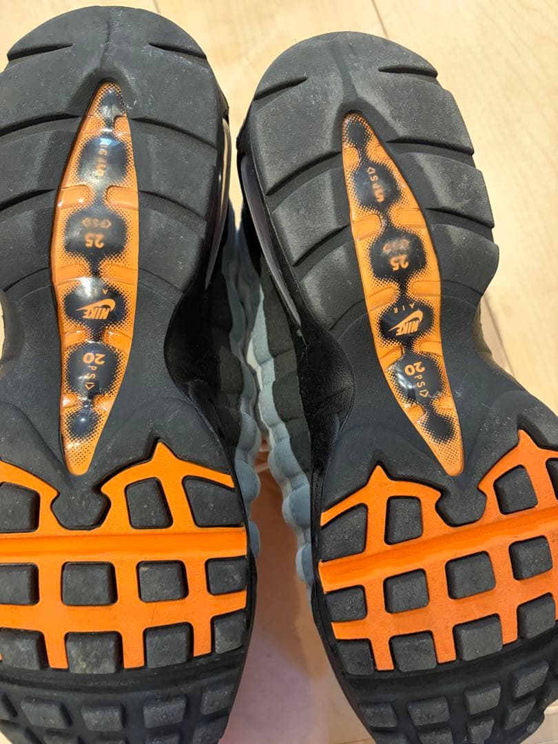 靴 Nike AirMax95 Big Bubble Bright Mandarin