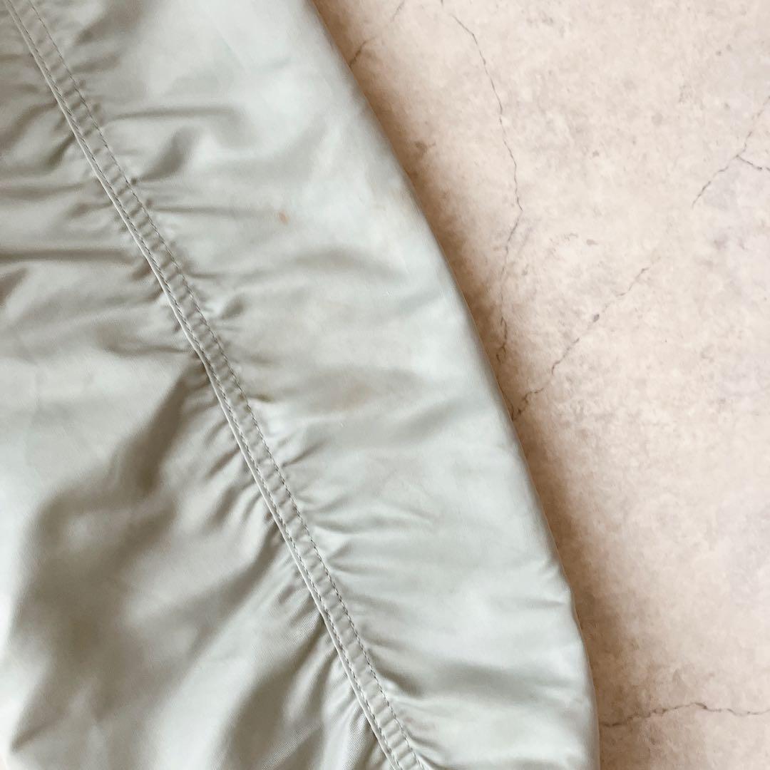 90s ALPHA USA製 CWU-45P フライトジャケット 希少シルバー