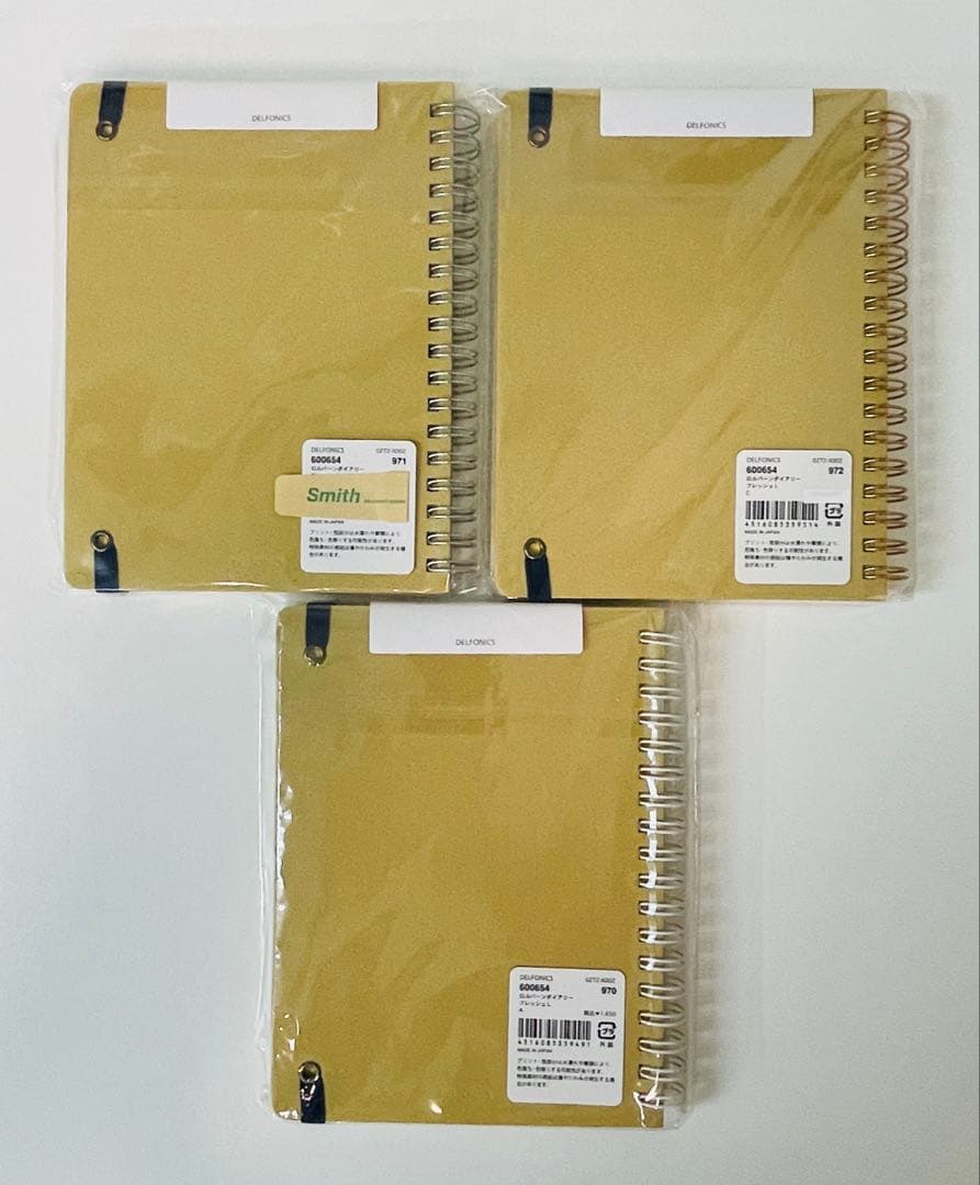 ★新品未使用★ロルバーンダイアリー Ｌ　フレッシュ　直営店限定　2023 ３冊