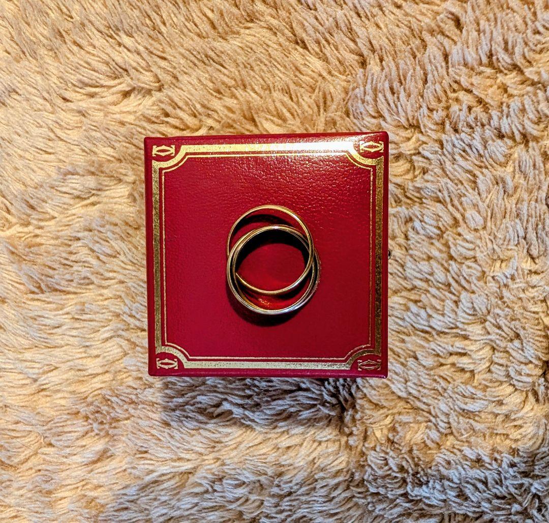 Cartier（箱付き）47 トリニティリング　指輪