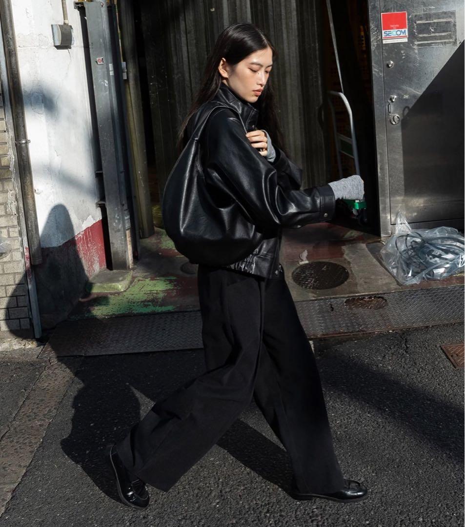 linger leather jacket ohotoro レザー ジャケット